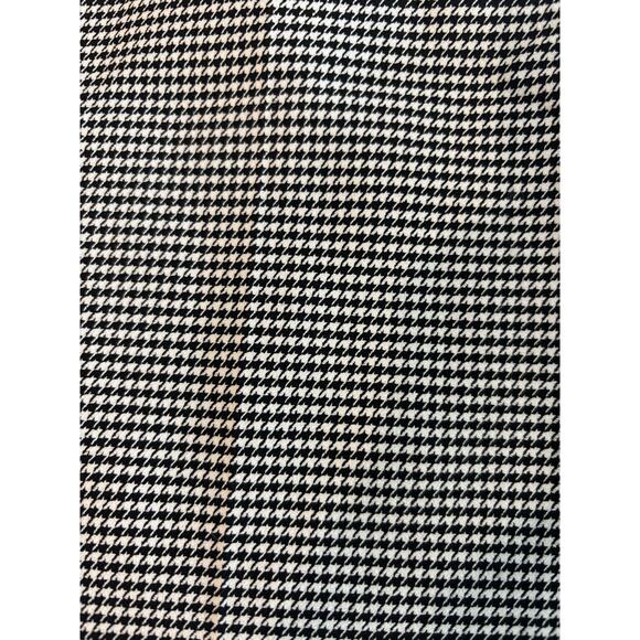 THEORY BLACK WHITE HOUNDSTOOTH PONTE STRETCH SKINNY TROUSER PANTS SIZE 00 - Picture 5 of 6
